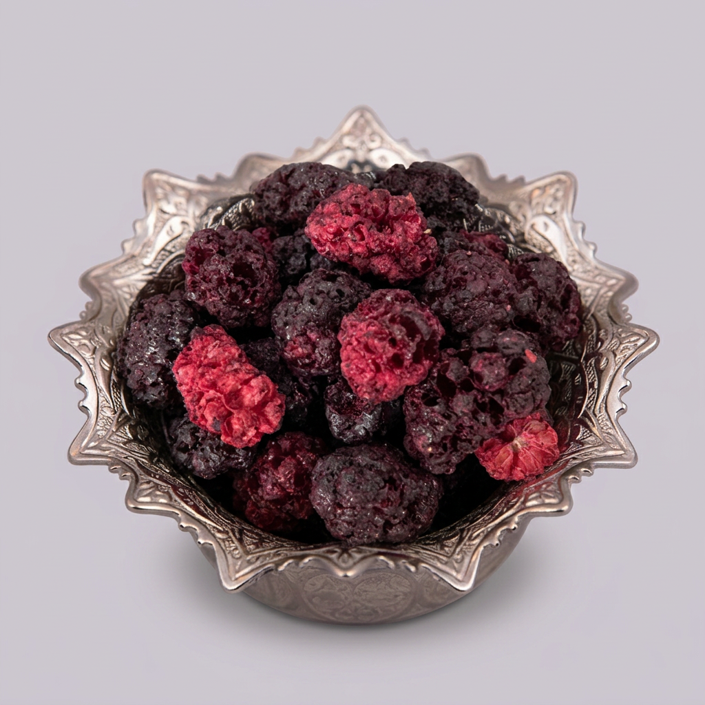 Freeze-Dried Black Mulberries